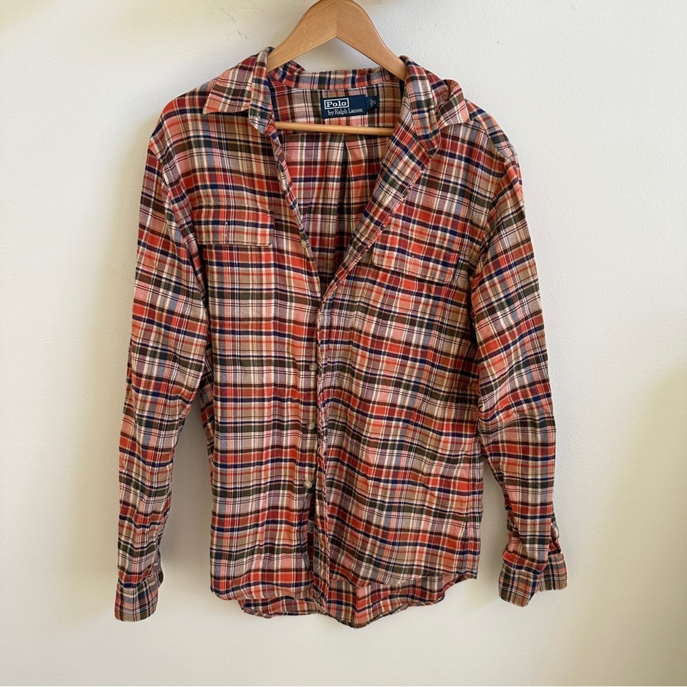 Polo Ralph Lauren - Large Flannel with Elbow Patches